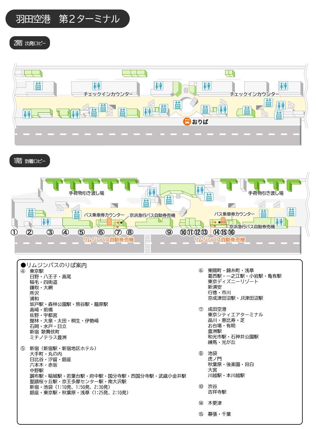 リムジンバス時刻表 リムジンバスの東京空港交通